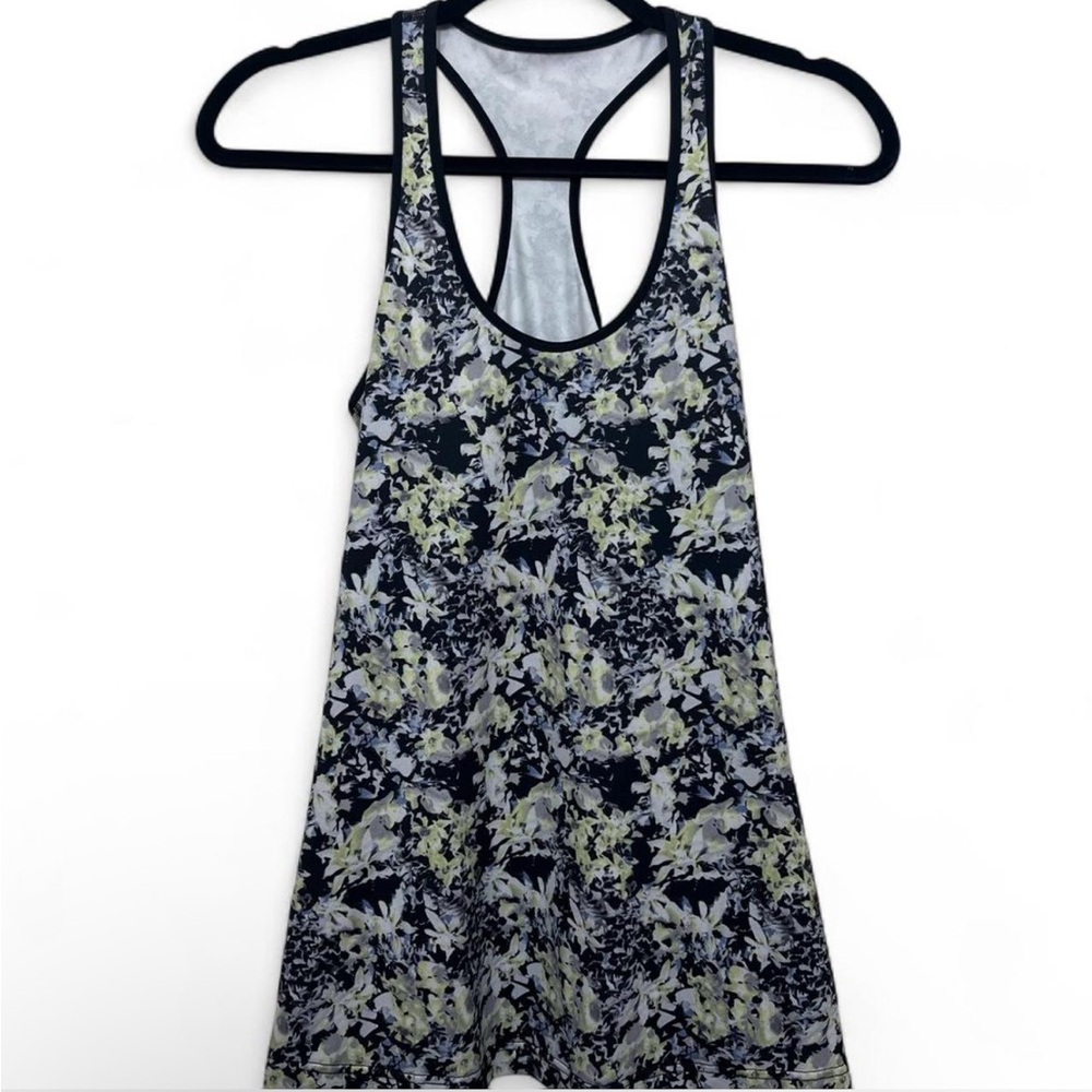 Lululemon Floral Racerback Tank Top